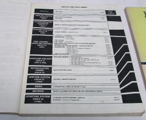 1981 Ford Light Truck Shop Service Manuals Original Bronco Pickup F-100 350 Van