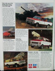 1981 Dodge Front Wheel Dr Aries 024 Challenger Diplomat Mirada Sales Brochure