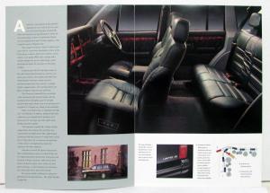 1985 1986 1987 1988 1989 1990 Jeep Cherokee Limited SE Sales Brochure