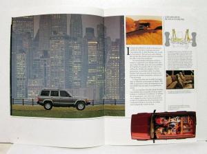 1992 Jeep Cherokee Sales Brochure In French Text