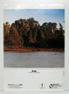 1992 Jeep Cherokee Sales Brochure In French Text