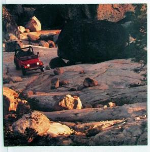 1997 Jeep Wrangler Sales Brochure