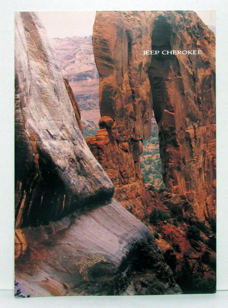 1995 1996 1997 1998 Jeep Cherokee Sales Brochure In Japanese Text