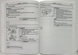 1999 Toyota 4Runner Service Shop Repair Manual US & Canada Volume 1 Only