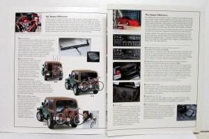 1999 Jeep Wrangler Accessories Sales Brochure