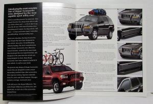 1999 Jeep Grand Cherokee Accessories Sales Brochure