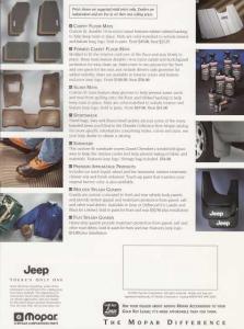 1999 Jeep Grand Cherokee Accessories Sales Brochure