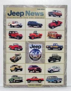 2001 Jeep Grand Cherokee Wrangler News Magazine Fall 2000