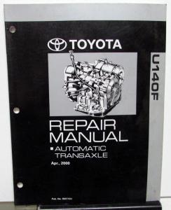 2000 Toyota Auto Transaxle Service Repair Manual U140F RAV4
