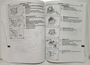 2001 Toyota Camry Solara Service Shop Repair Manual Set Vol 1 & 2