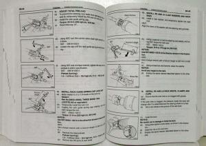 2001 Toyota Land Cruiser Service Shop Repair Manual Set Vol 1 & 2