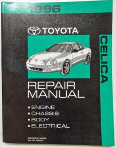 1996 Toyota Celica Service Shop Repair Manual US & Canada