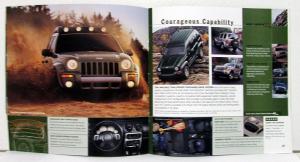 2003 Jeep Grand Cherokee Liberty Wrangler Sales Brochure