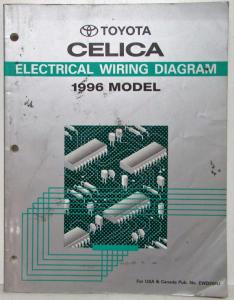 1996 Toyota Celica Electrical Wiring Diagram Manual US & Canada