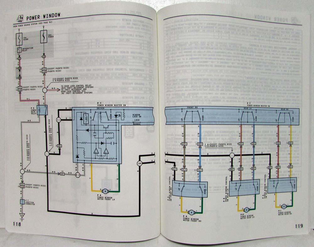 1997 Toyota Corolla Electrical Wiring Diagram Manual Us Canada