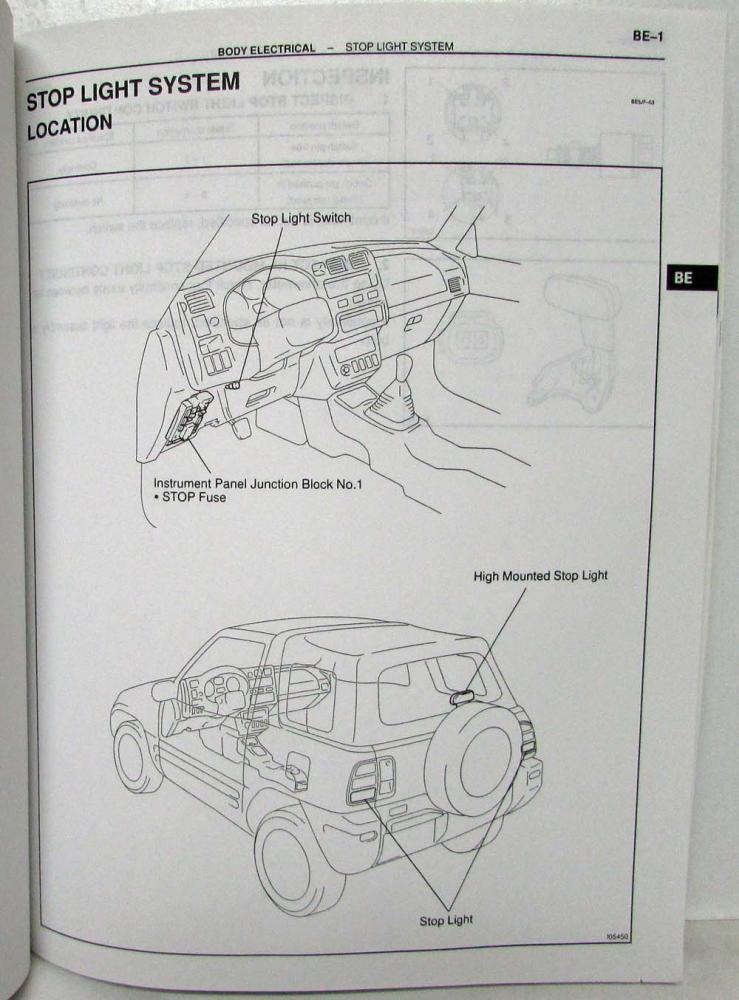1998 RAV4 SERVICE MANUAL visual data 3