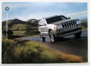 2007 Jeep Grand Cherokee Sales Brochure