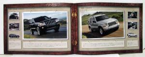 2007 Jeep Commander Grand Cherokee Wrangler Patriot Sales Brochure Japanese Text