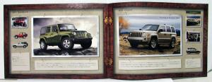 2007 Jeep Commander Grand Cherokee Wrangler Patriot Sales Brochure Japanese Text