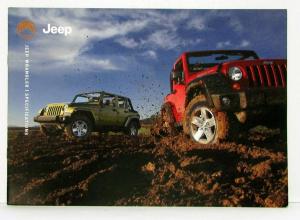 2007 Jeep Wrangler Sales Brochure For Australian Market