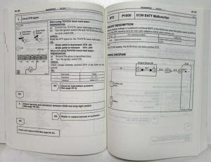 1998 Toyota Land Cruiser Service Shop Repair Manual Set Vol 1 & 2