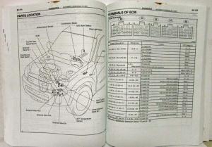 2002 Toyota RAV4 Service Shop Repair Manual Set Vol 1 & 2