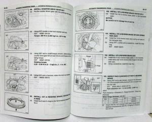 2002 Toyota Automatic Transaxle Service Repair Manual U341F