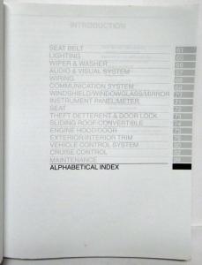 2002 Toyota Camry Service Shop Repair Manual Set Vol 1 & 2