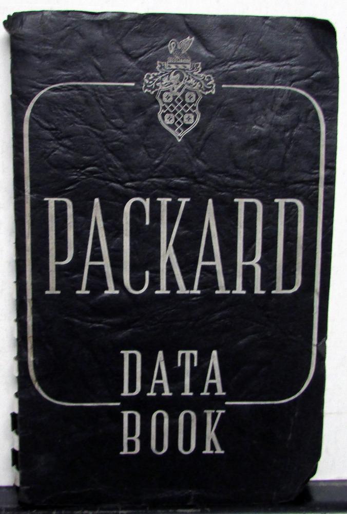 1942 Packard Dealer Data Book Sales Reference Manual 160 180 Custom Cars