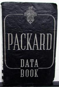 1942 Packard Dealer Data Book Sales Reference Manual 160 180 Custom Cars