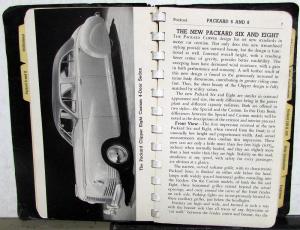 1942 Packard Dealer Data Book Sales Reference Manual 160 180 Custom Cars