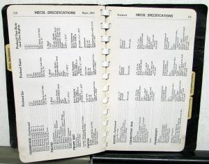1942 Packard Dealer Data Book Sales Reference Manual 160 180 Custom Cars