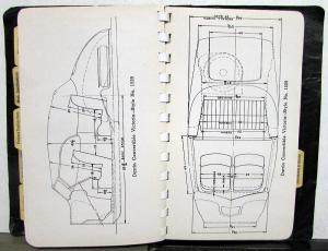 1942 Packard Dealer Data Book Sales Reference Manual 160 180 Custom Cars
