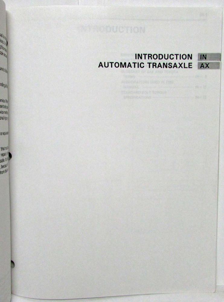 A131l Transmission Repair Manual A131l Transmission Repair Manual