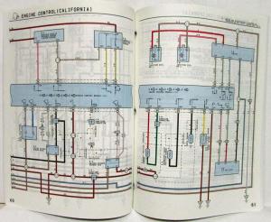 1995 Toyota Paseo Electrical Wiring Diagram Manual US & Canada