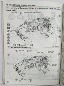 1995 Toyota Avalon Electrical Wiring Diagram Manual US & Canada