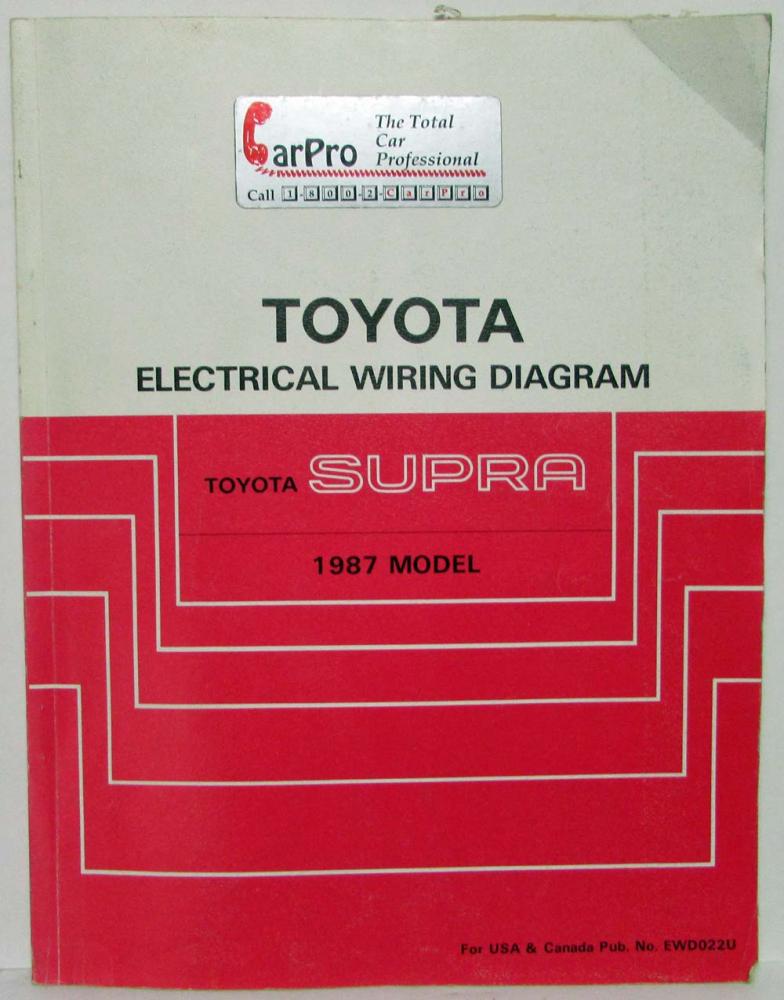 1987 Toyotum Supra Vacuum Diagram Wiring Schematic - Wiring Diagram Schema