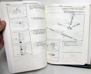 1989 Toyota Tercel Service Shop Repair Manual plus Electrical Wiring Diagram