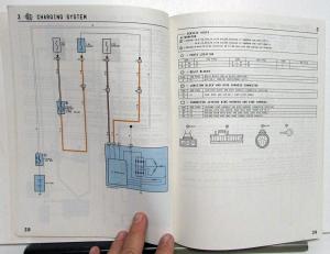 1989 Toyota Tercel Service Shop Repair Manual plus Electrical Wiring Diagram