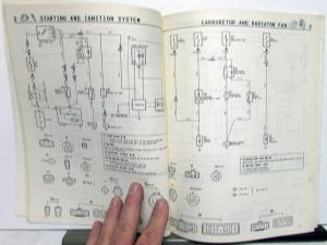 1988 Toyota Tercel Wagon Service Shop Repair Manual Electrical Wiring Diagram