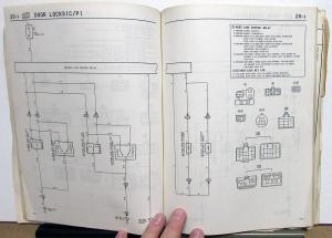 1988 Toyota Corolla Electrical Wiring Diagram Manual US & Canada