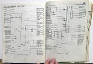 1988 Toyota Corolla Electrical Wiring Diagram Manual US & Canada