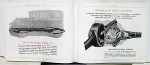 1929 Chevrolet Foreign Dealer Album Sales Reference Swedish Text Car Models Rare