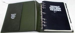 1975 Chevrolet Dealer Data Book Album Monte Carlo Camaro Corvette Nova