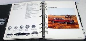 1975 Chevrolet Dealer Data Book Album Monte Carlo Camaro Corvette Nova