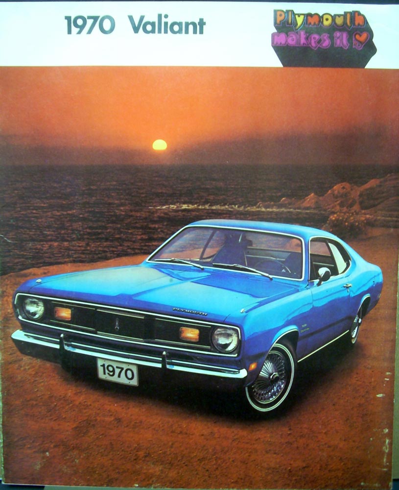 1970 Plymouth Valiant Duster 340 CANADA Sales Brochure ORIGINAL PV-70E English