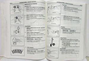 1990 Toyota Tercel Service Shop Repair Manual US & Canada