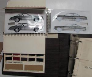 1976 Chevrolet Dealer Album Sales Reference Impala Monte Carlo Camaro Corvette