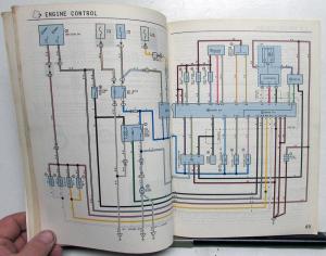 1990 Toyota Tercel Electrical Wiring Diagram Manual US & Canada