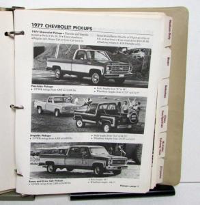 1977 Chevrolet Truck Values El Camino Pickup Blazer LUV Med Duty Suburban